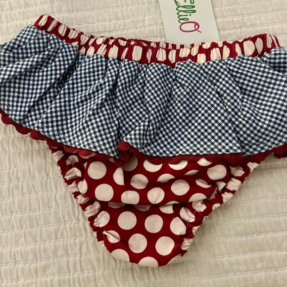 SOLD Ellie-O ruffle polka dot bikini - Picture 5 of 9